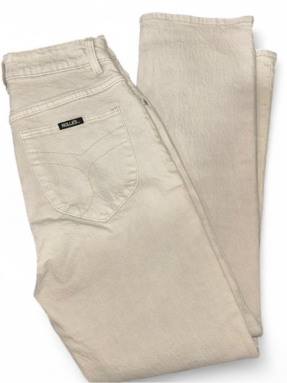 ROLLA'S Straight Jeans in Light Beige